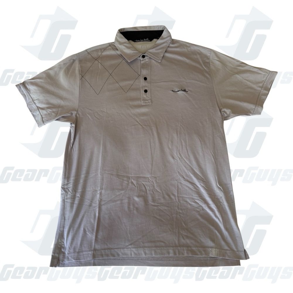Travis Mathew Lavender Polo Shirt